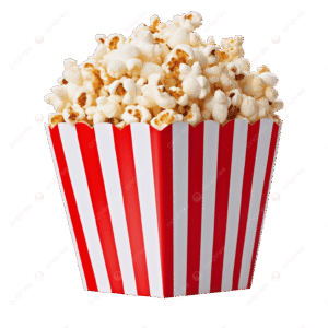 ظرف پاپ کورن کاغذی